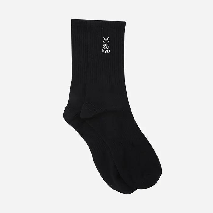 Essential Logo Crew Socks (BLACK)
