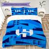 Roshn Saudi League football team Al Hilal SFC Neymar da Silva Santos Júnior Home Decoration Soft Bedding Down Pillowcase Duvet Cover (without core) K4