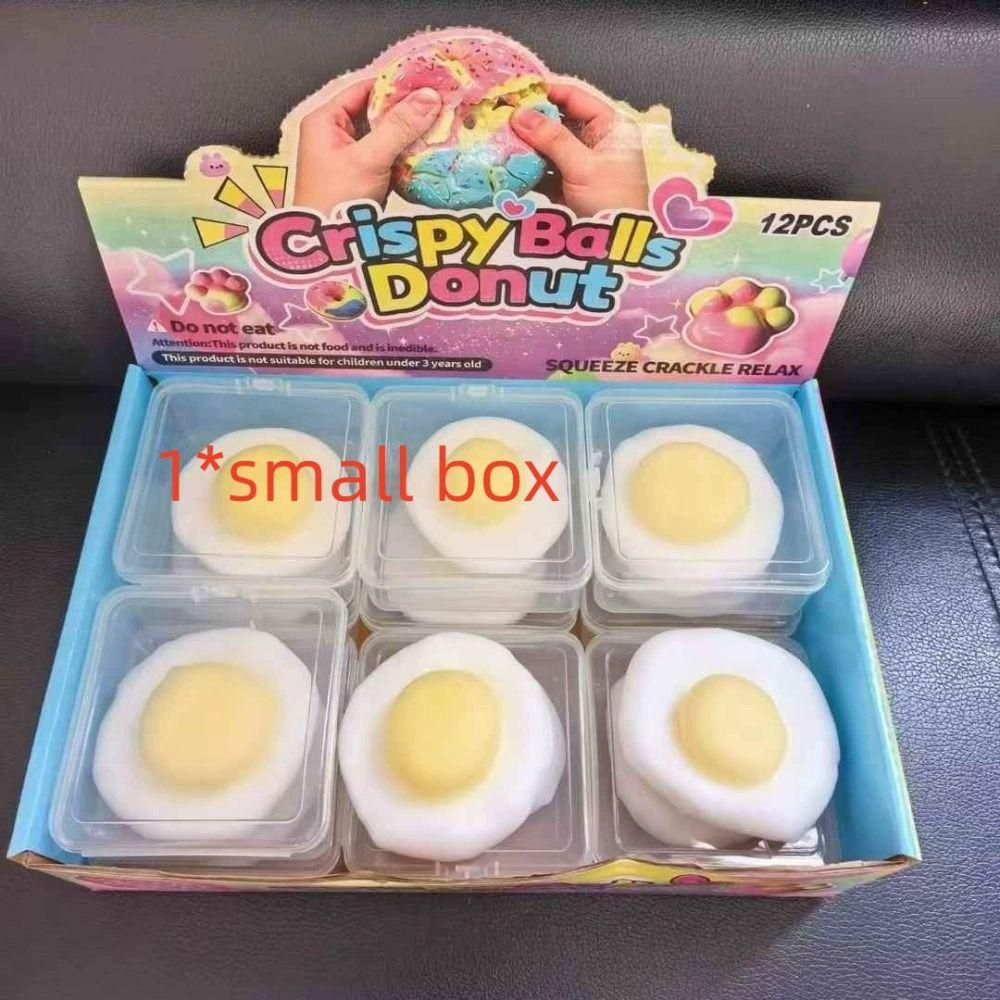 Ice Cream Wax Cracking Squeeze Dumpling Crispy Feel Squishy Crunch Squishy Toy Children Gifts
