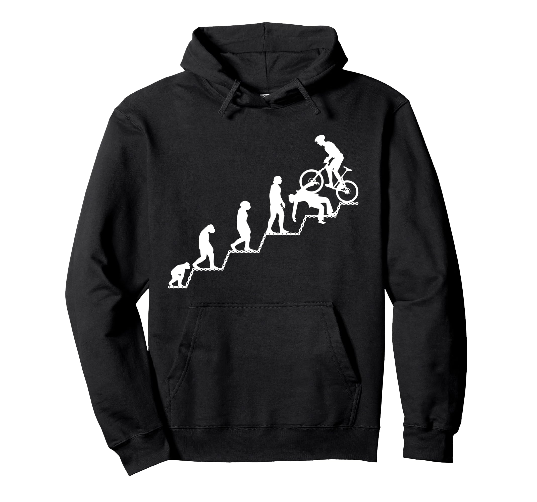 

MTB Evolution Cycling Mountain Bike BMX Bicycle Chain MTB Hoodie чорний