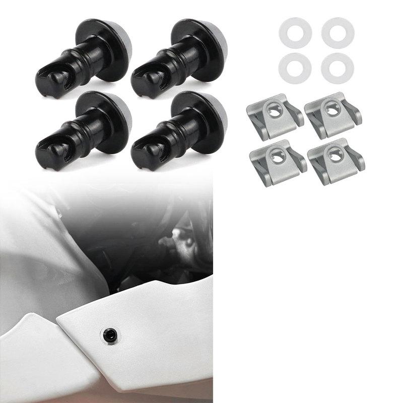 14MM 1/4 Quick Release Turn Race Fairing Fastener Universal Fit for Honda Yamaha Suzuki Kawasaki Ducati Aprilia Race Fairings
