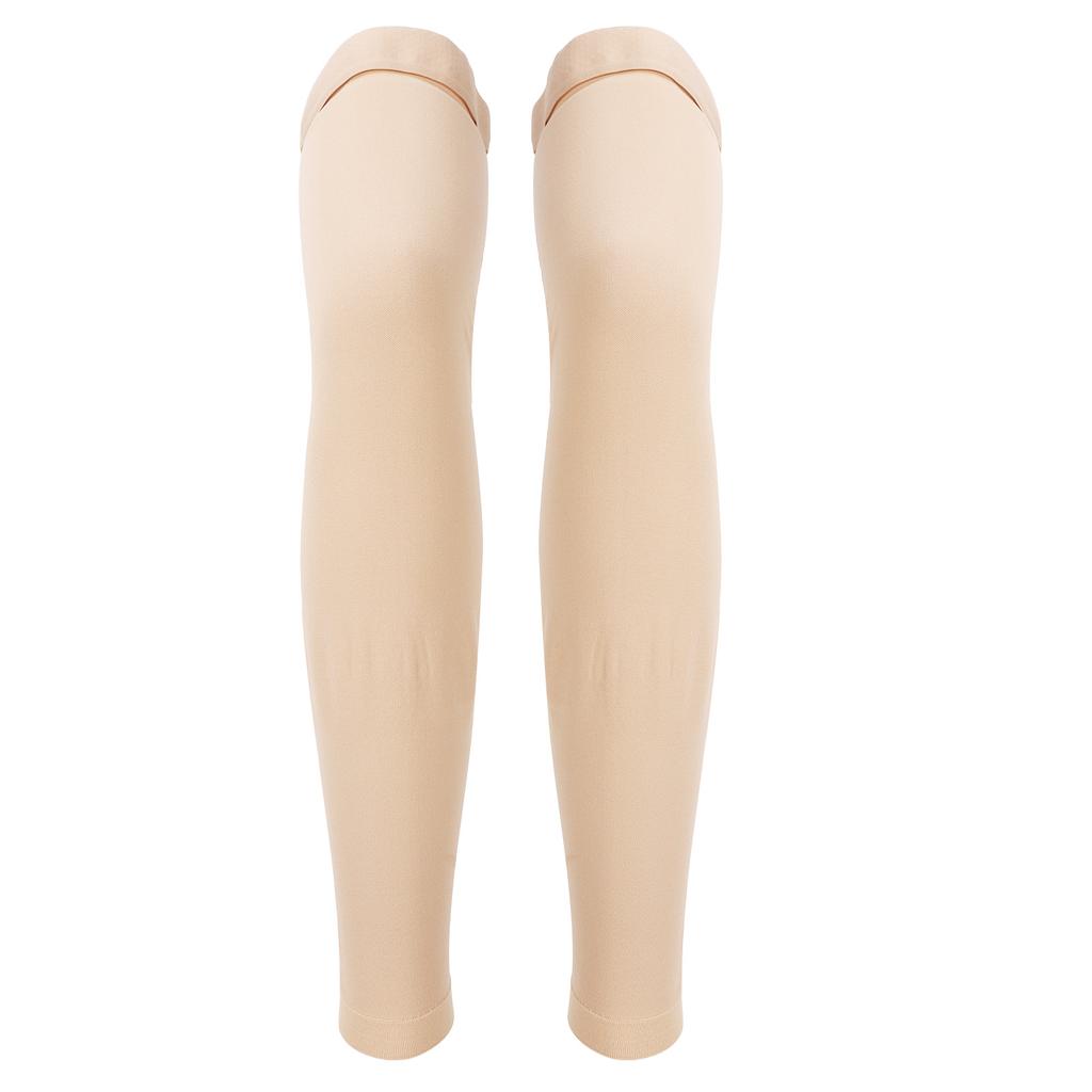 Manșoane de compresie pentru picior complet 23 până la 32 mmHg Protejează piciorul Manșon lung până la genunchi pentru coapsă, genunchi, gambă