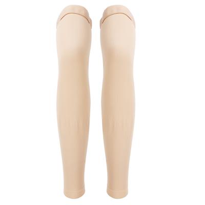 Full Leg Compression Sleeves 23 To 32mmHg Protect Leg Long Knee Sleeve for Thigh Knee Calf