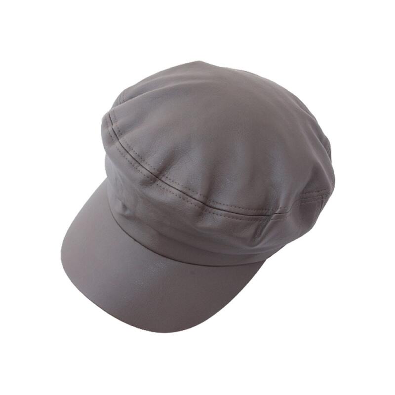 Unisex Basic Cafe Hunting Cap Fashion Bread Hat black
