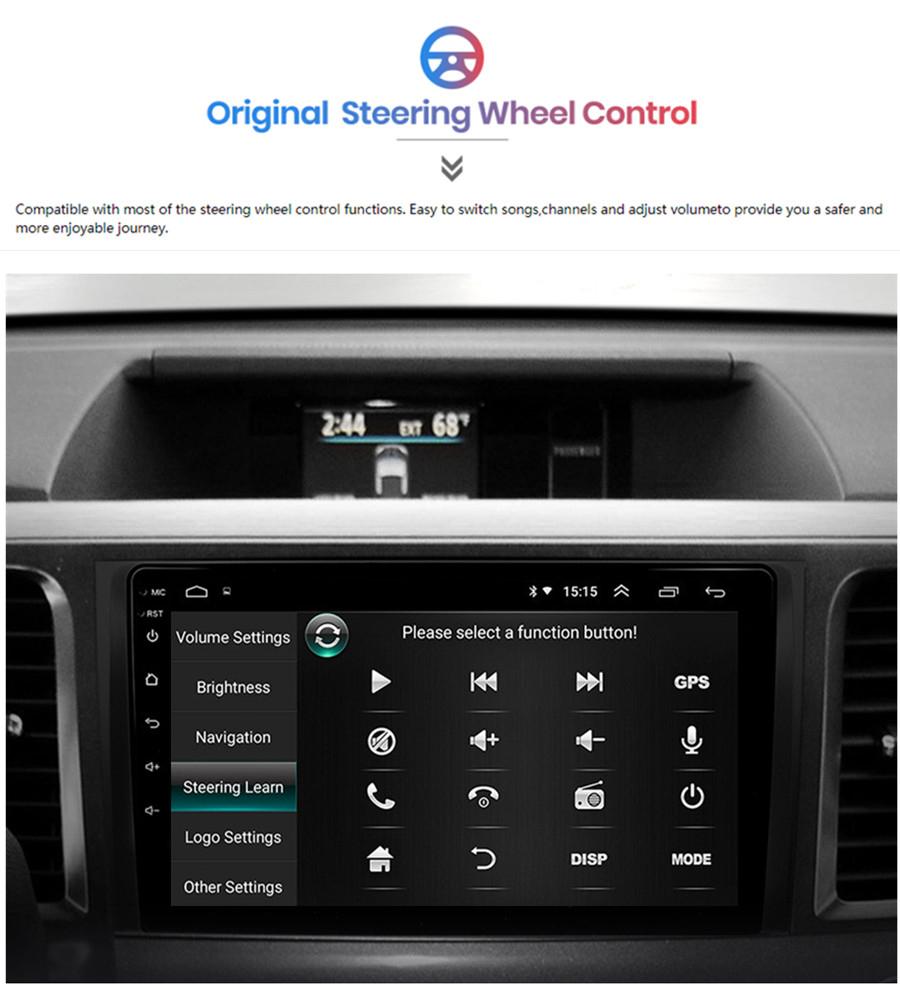 Android 9.1 9-inch Car Stereo Radio GPS 1 + 16GB For Toyota Sienna 2011 ~ 2014