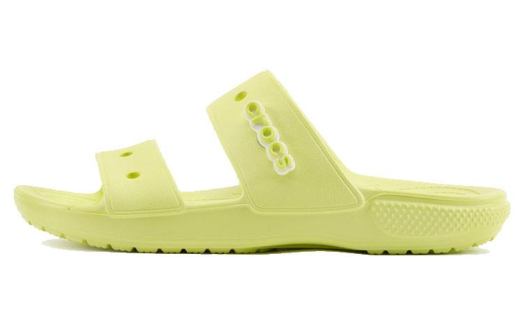Crocs Soft Sole Cozy Sports Unisex Yellow Sandals 206761-3U4 39-40