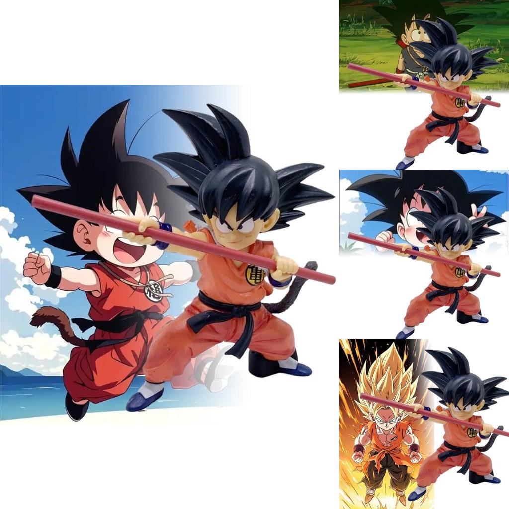 Goku Pvc Action Figure From Dragon Ball Z A Grade Standing Pose With Staff