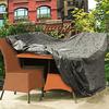Waterproof 210D Oxford Outdoor Furniture Cover for Table and Chairs