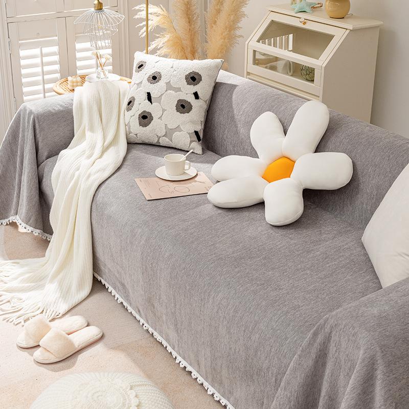 Boho Geometrisches Muster Sofabezug Handtuch Sofaüberwurfdecke Sofaschutzbezug Geeignet für Schlafzimmer und Wohnzimmer Wohndekor