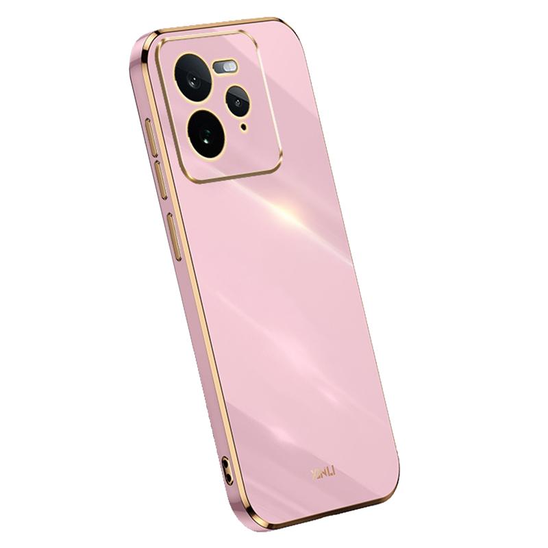 XINLI For Realme GT 7 Pro 5G Case TPU Phone Cover with Electroplating Frame