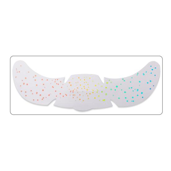 Nostalgie Freckles Face Tattoo, Glitter Makeup Patches, Sparkling Speckles, Holographic-Face Temporary Tattoo for Christmas Parties Musical
