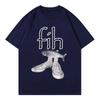 Funny New Style Hot Sale Fih Shoes Graphic T Shirts Misspelled Fish Meme Tee Unisex Women Casual Fashion Short Sleeve Tshirt Tops