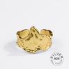 Real 925 Silver Rings For Women Vintage Zircon Open Round Engagement Rings Silver 925 Jewelry Anillos Mujer