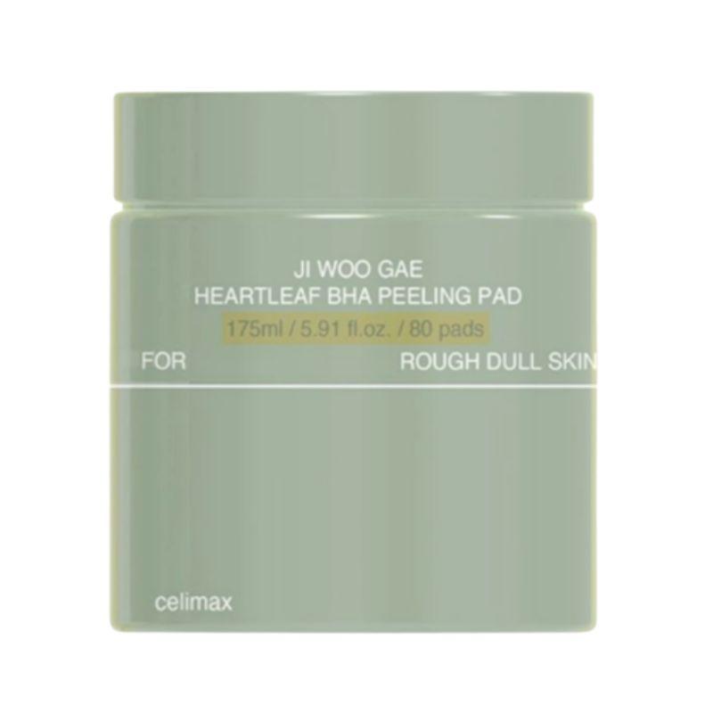 [Celimax] Jiwoogae Heartleaf BHA Peeling Pad (80 pads) x 2ea Set – Pore Clearing & Skin Smoothing