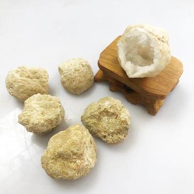 3-5CM Ham Cevher Akik Kristal Akik Kristal Mağarası Oyuk Süsler Delik