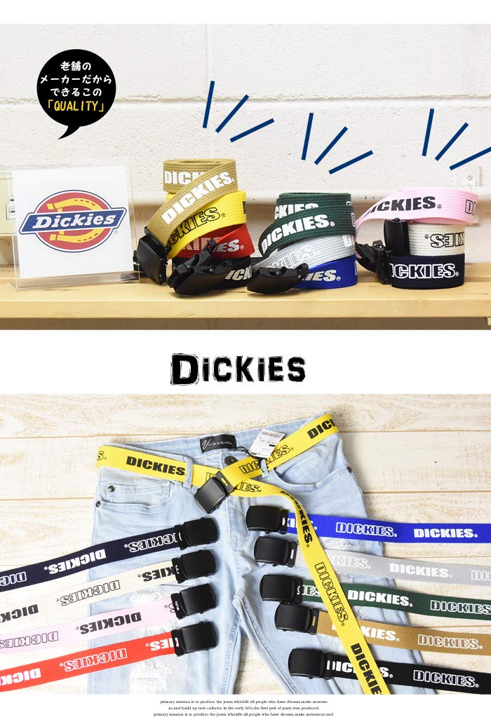 Dickies Printed GI Made In DS0876I [Dickies] Belt, Japan, (11 Gray)