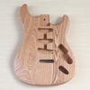 Unfinished Electric Guitar Body DIY Project Guitar Body Handcrafted Replacement Part for Beginners Luthiers Accessory
