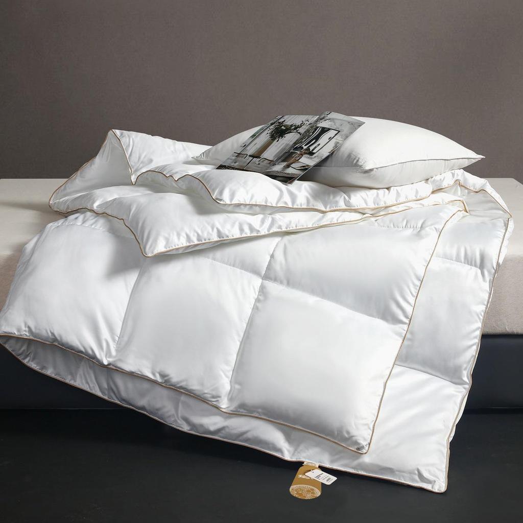2025 Microfiber & Silk Cotton Quilt - Thickened Hotel Quality, Air Conditioning Comfort