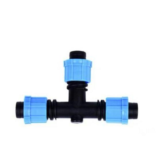 16mm Surface-Mounted Drip Tape Bypass Valve & Tube Switch