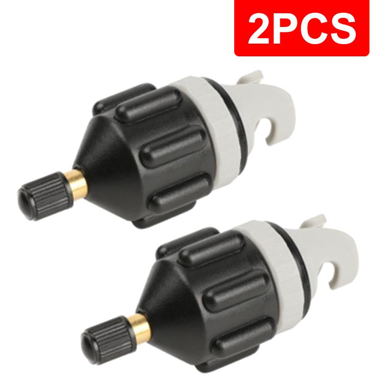 2-10pcs Durable Air Valve Adaptor Wear-resistant Rowing Boat Air Valve Adaptor Nylon Kayak Inflatable Pump Adapter for SUP Board
