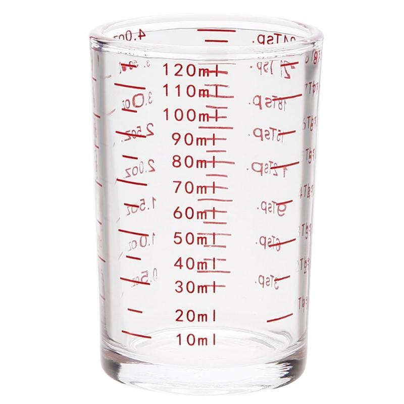 

Clear Scale Glass Measuring Cup Home Baking Measuring Cup Clear Kitchen Use Glass Cup with Black Marking