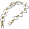 Acrylic Fashion Replaceable Bag Chain Strap Detachable Resin Purse Strap for Crossbody Shoulder Bag Daily Commute