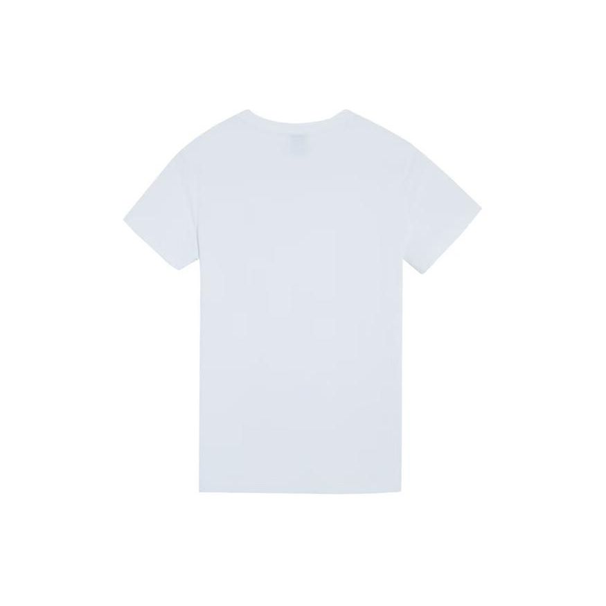 Puma Solid Color Casual Breathable Comfortable Jelly Sun-Protective Round Neck Short Sleeve T-Shirt Women Tops White 682916-02