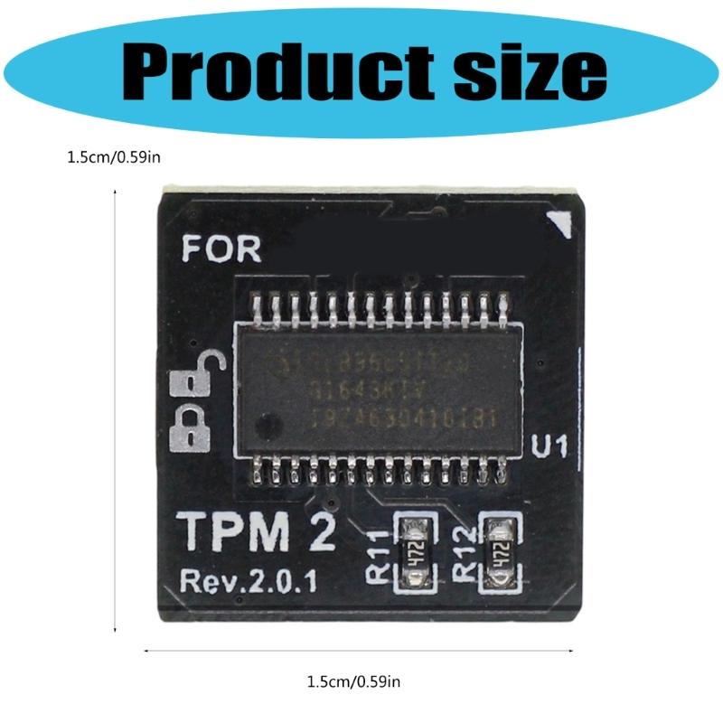 Advanced TPM 2.0 14Pin Security Chip With Wide Voltages Support Systems Protections And Global Compliance