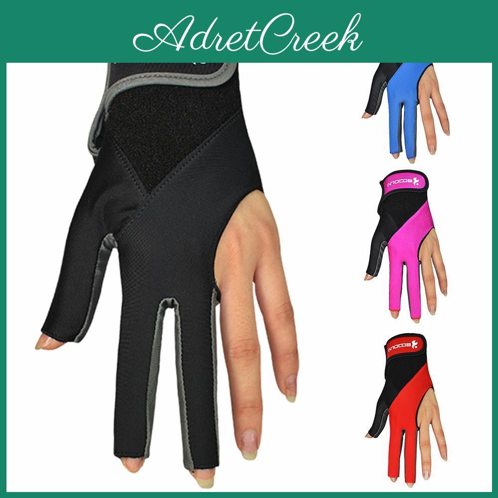 Pcs Cue Boodun 1 Pool Gloves Billiard Three Cut Gloves Left Hands Gloves Billiard Accessories