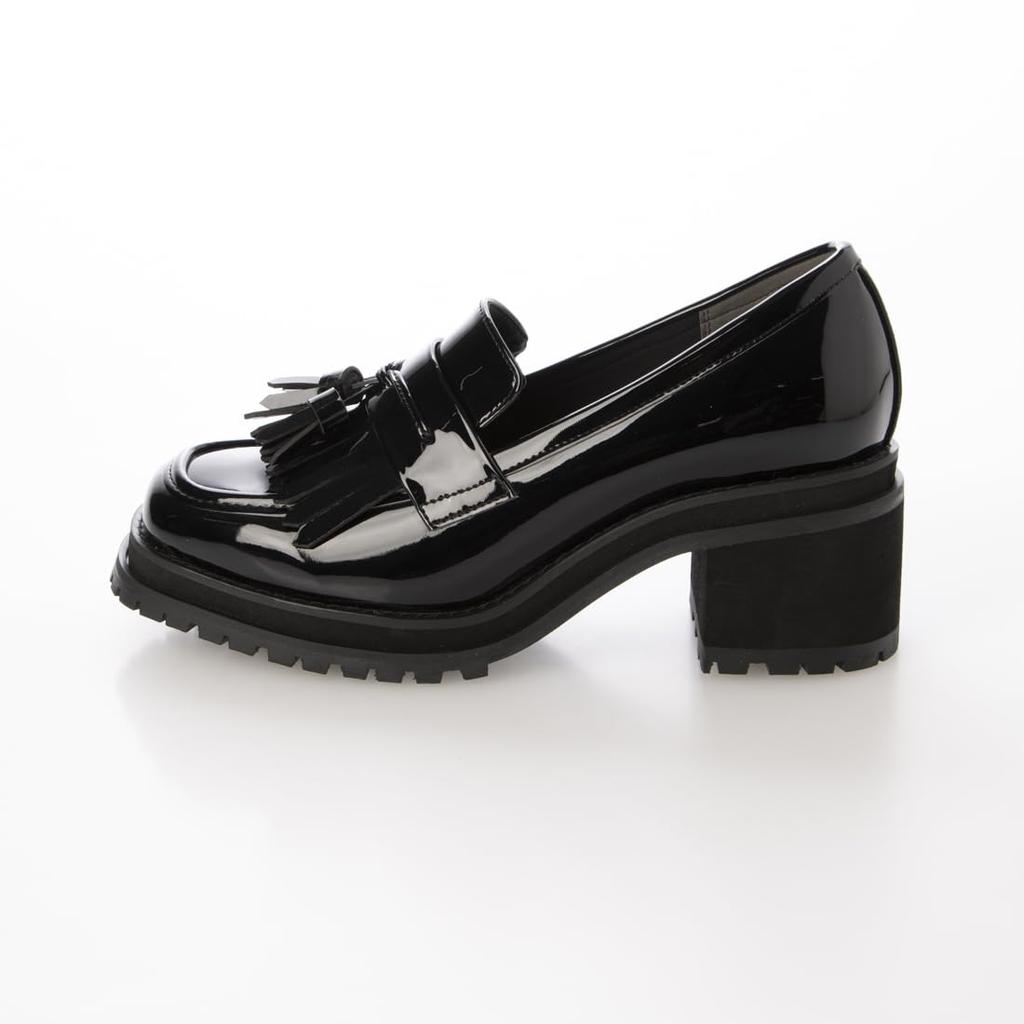 [Evol] Soft and Cushioned Quilted Tassel 6.5cm Loafers