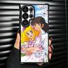 Süßes 90er Jahre Cartoon Beschichtetes Handyhülle Für Samsung Galaxy S24 S25 FE S26 Edge S23 Ultra S22 S21 Plus S20 Anti-Fall Airbag Abdeckung