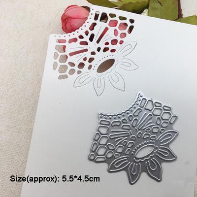 METAL CUTTING DIES Corner Angle Flower Background Knife Mold Cutter Die