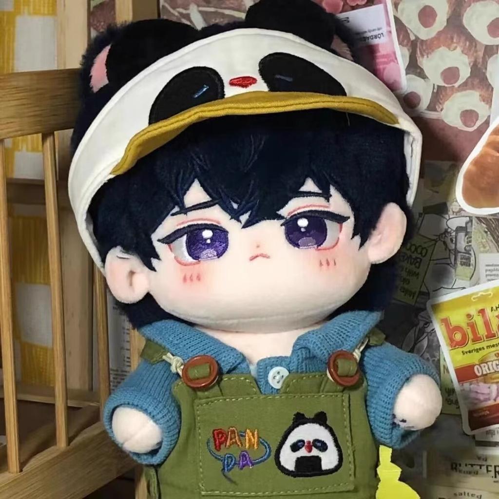 Unfinished Incident: Lu Cotton Doll 20cm Male Child with Bones Naked Child Doll Clothes Male Birthday Gift