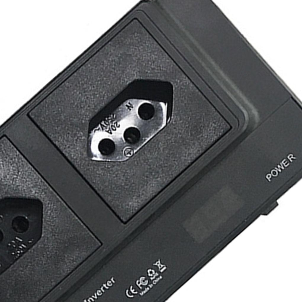 Car Power Inverter With Sturdy Plastic Shell Fast Heat Dissipation User-friendly Power Converter