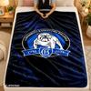 Flannel BlanketCanterbury-Bankstown Bulldogs Warm Soft Throw Blanket for Indoor Sofa Bed Living Room Use