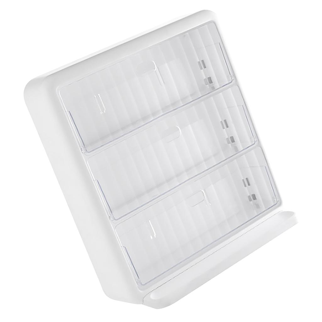 Wall Mounted Tea Box 3 Tier Multifunctional Transparent Saves Space Coffee Bag Organizer for Office