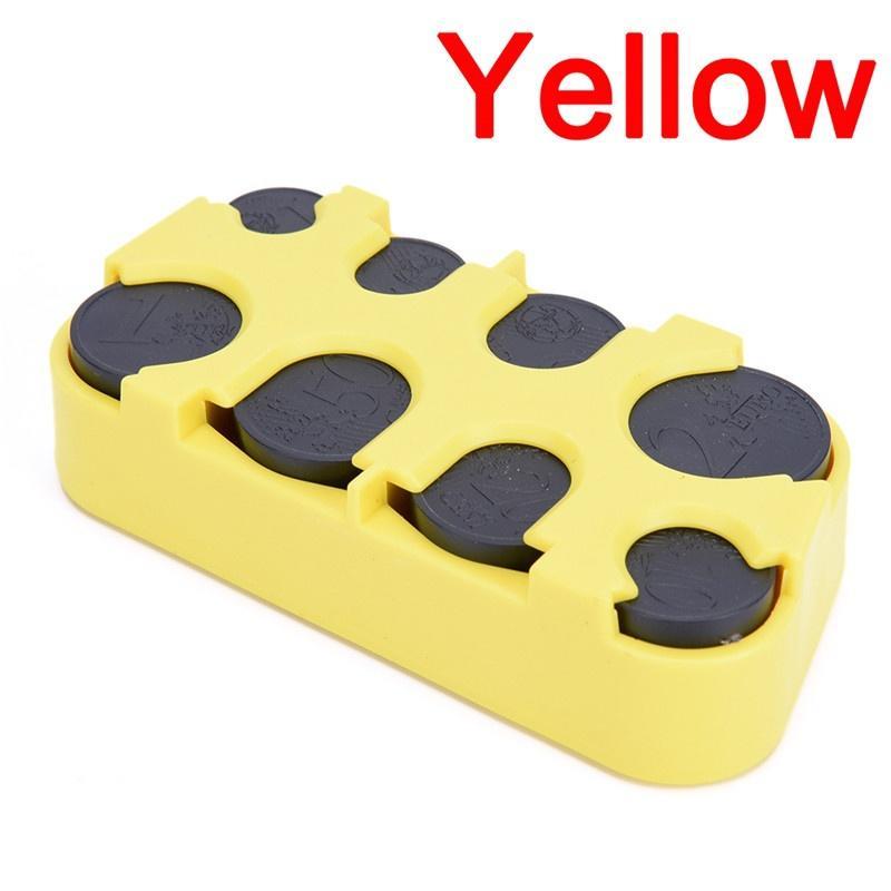 Mini Coin Collection Purse Wallet Organizer Holder Euro Coin Dispenser Coin Changer Holder For Bus