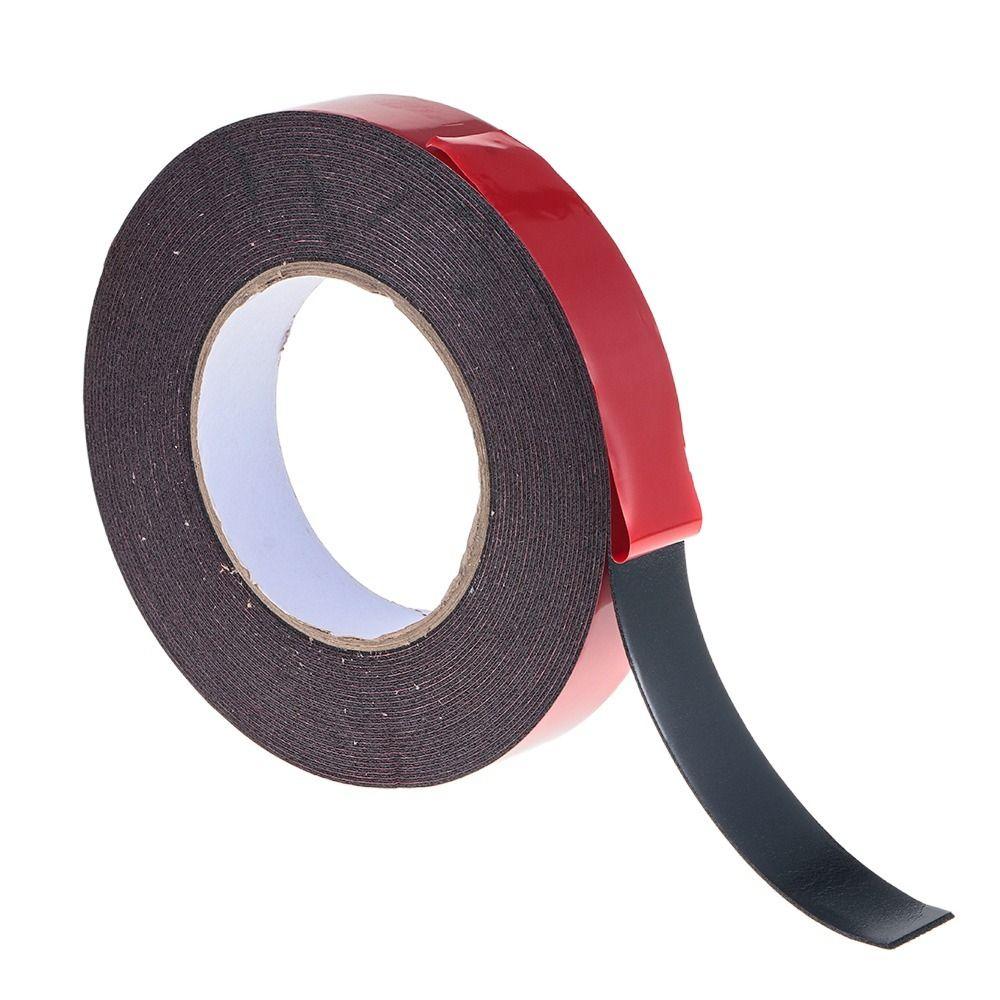 1inch x 33 Ft Red 2 Sided Car Tapes Mounting Tape Strong Adhesive Foam Tape Double Sided Tape