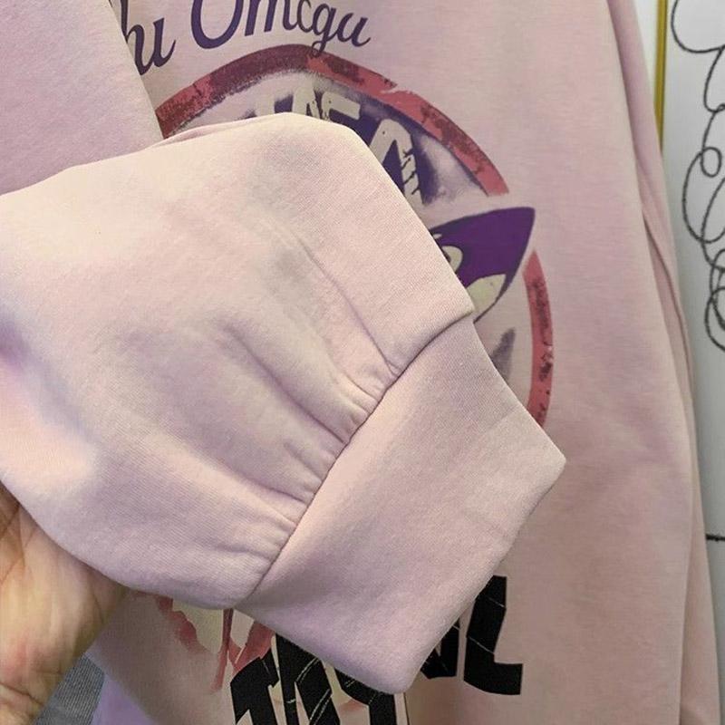 Sweatshirt for Women Oversize Loose Round Neck Casual PrintedPullover Long Sleeve Winter Sweatshirt Top