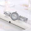 Women's Watch with Diamond Small Dial Fashion Quartz Wristwatch Girls' Minimalist Temperament Wrist Female' Watches