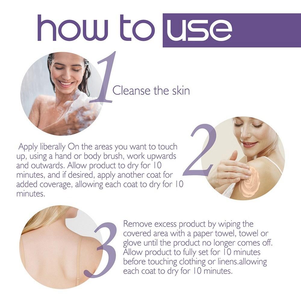 Correttore Naturale Tatuaggio Lunga Durata Impermeabile Crema Copertura Cicatrici Copertura Corpo Forniture per il Trucco 74ml, 1 pezzo