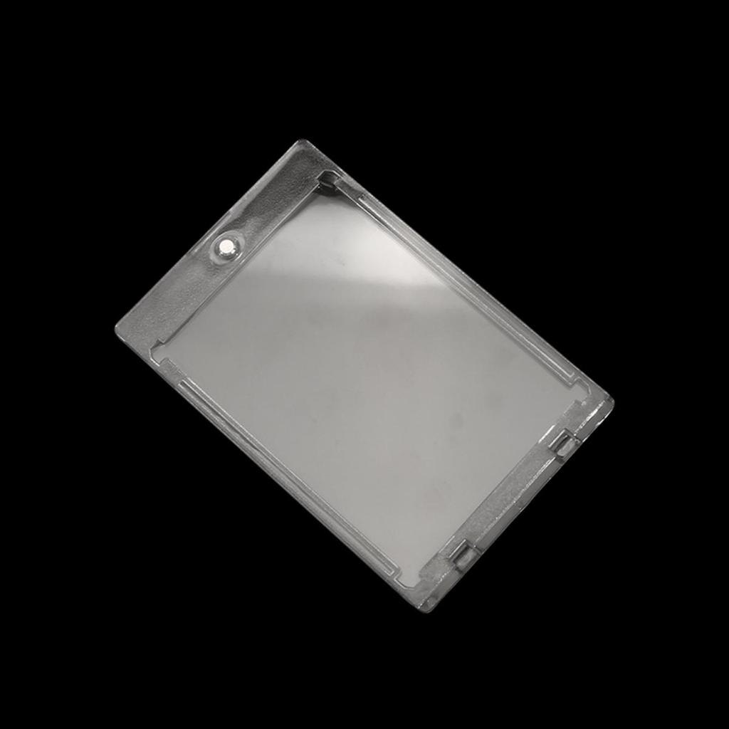 1Pcs Magnetic Card Holder Pocket Monster Cards Protectors Hard Plastic Sleeves Trading Display Case Baseball Sports Card