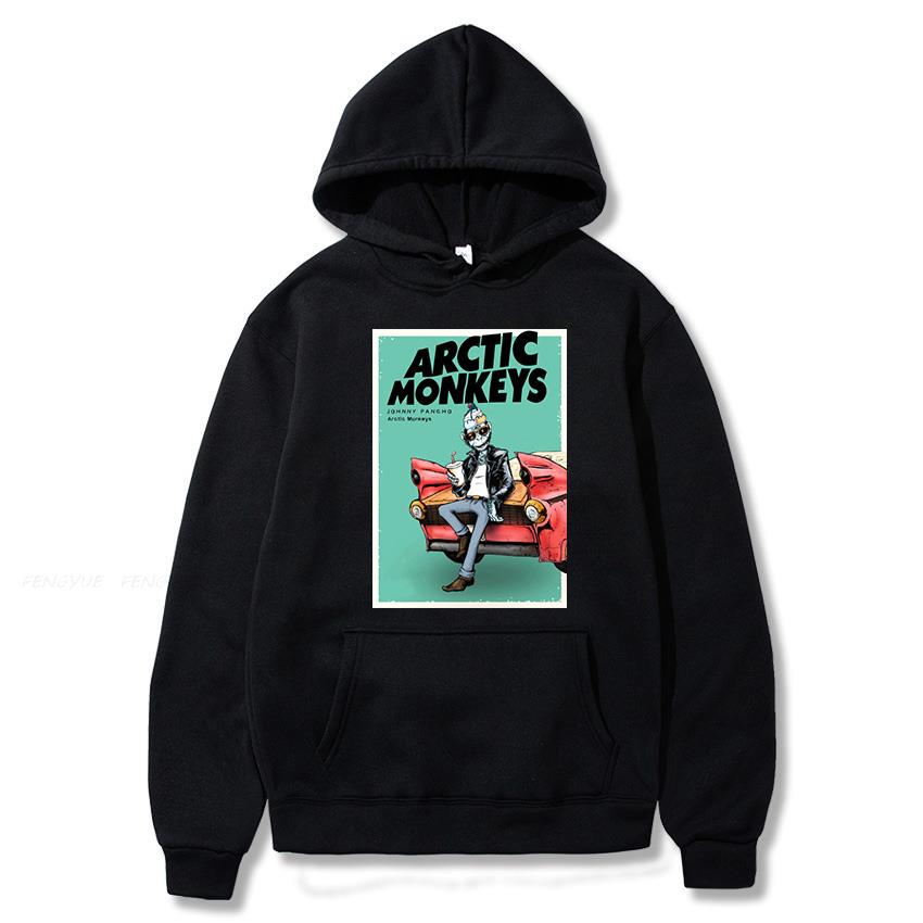 Rapper ARCTIC MONKEYS Hoodie Unisex's and Women's Fashion Autumn/Winter Hip Hop Hoodie Boys' and Girls' Clothing Boys' Sportswear