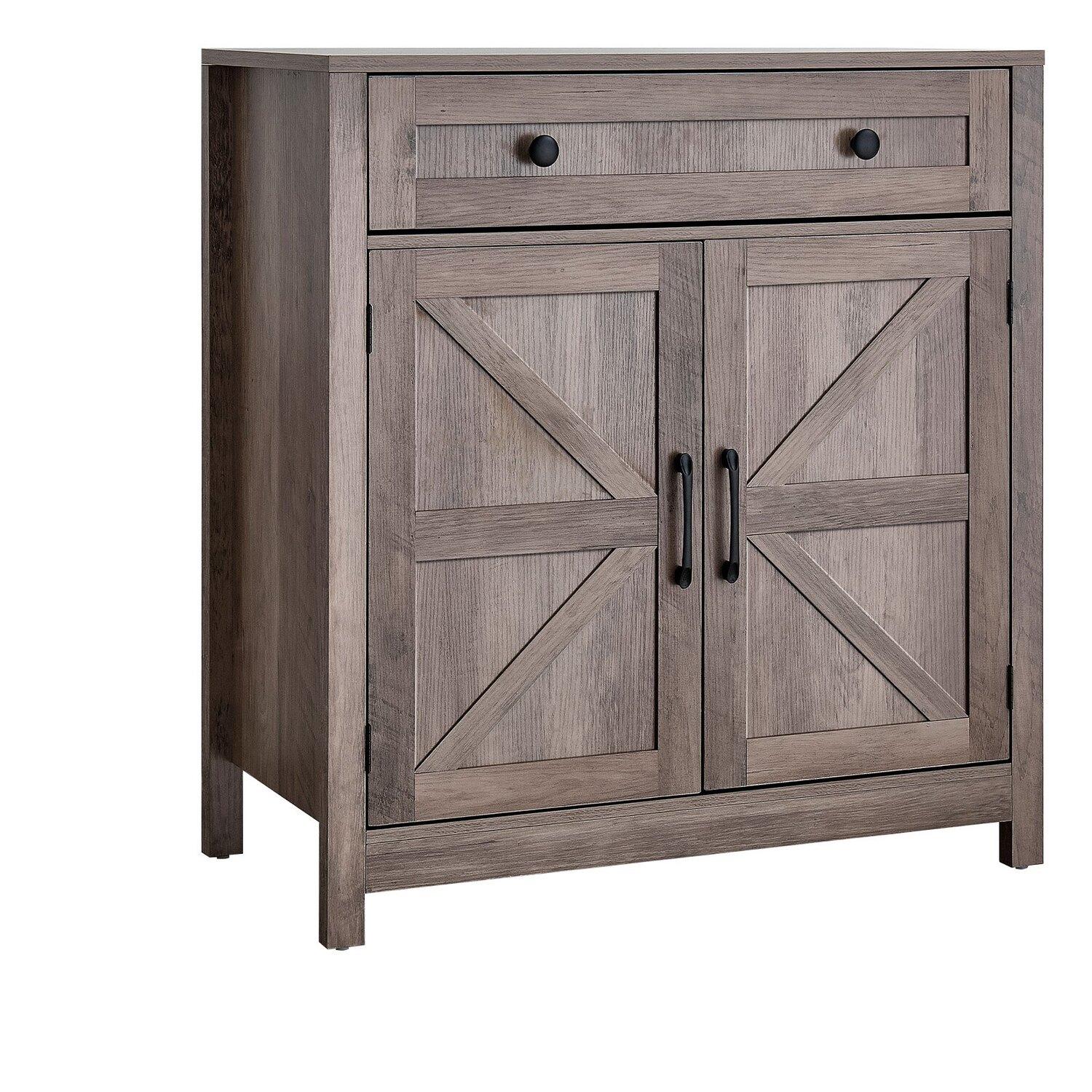 Coffee Bar Cabinet, Farmhouse Coffee Bar