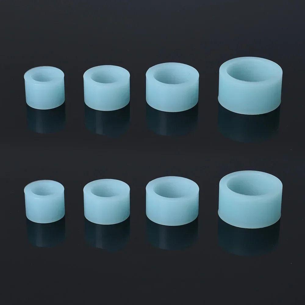 10Pcs Absorbing Sweat Fishing Rod Anti-skid Circle Silicone Anti-Slip Tape Rod Stop Ring O-ring
