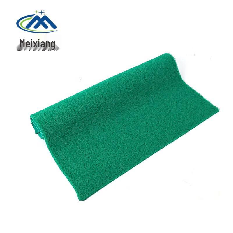 Противоскользящий ПВХ коврик-циновка для входа 1.2m W x 1m L (9mm Thick) зелёный