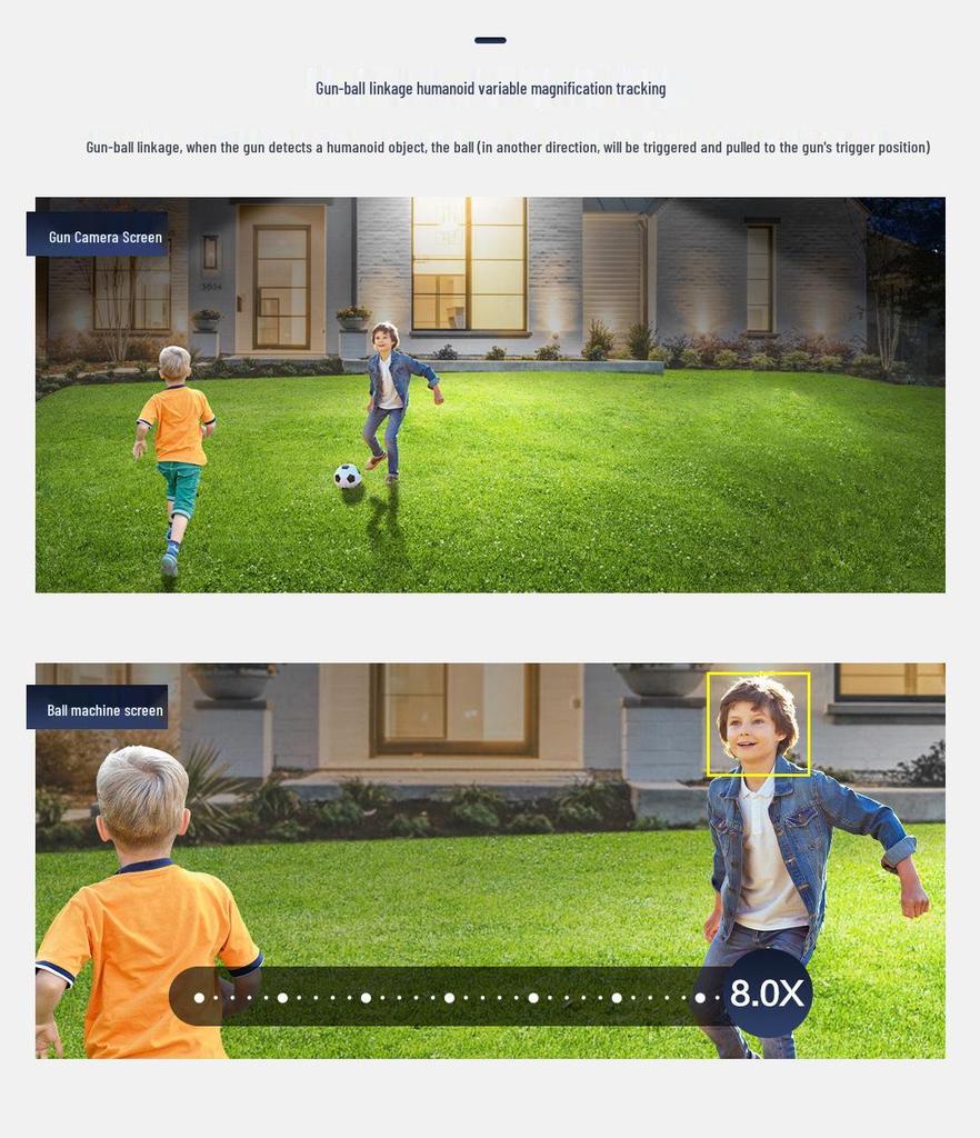 Icsee 9MP Dual-Screen PTZ Wireless Three-Lens HD Surveillance Camera