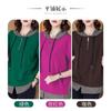 Pure Cotton Large Size Women's Short-sleeved Summer High-end Loose Hooded Cotton Top