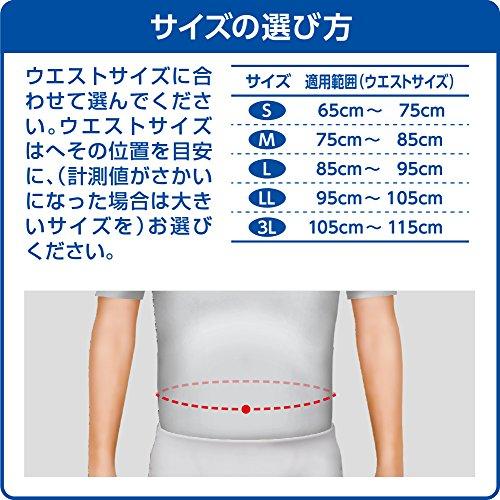Japan Sigmax MediAid Supporter, Firm Guard for Waist, Standard Size M, Black, Unisex Corset