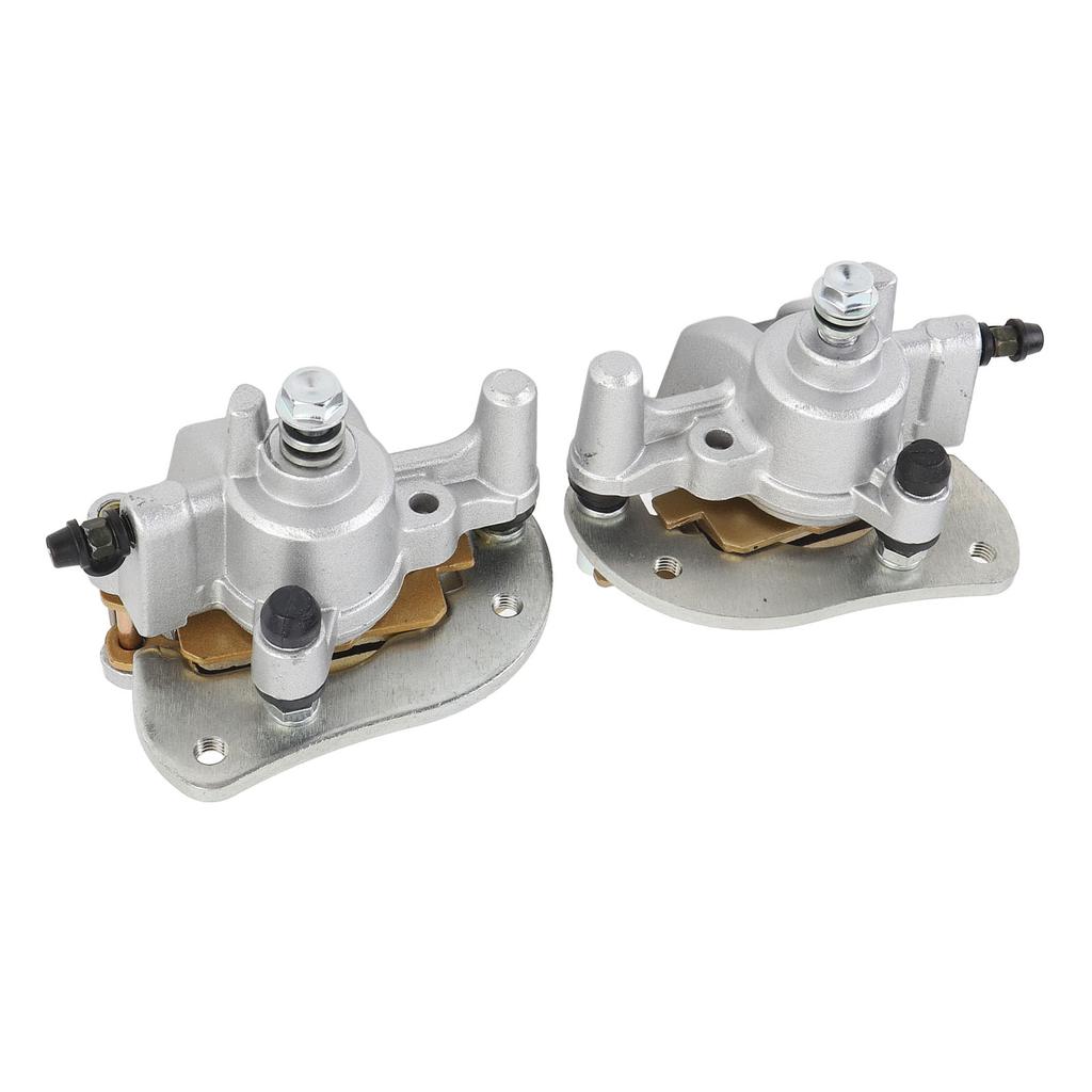 2 Pcs Rear Brake Caliper with Pads Left Right Improve Braking Effect Enhanced Safety 3B4 2580V 11 00 for Grizzly 550